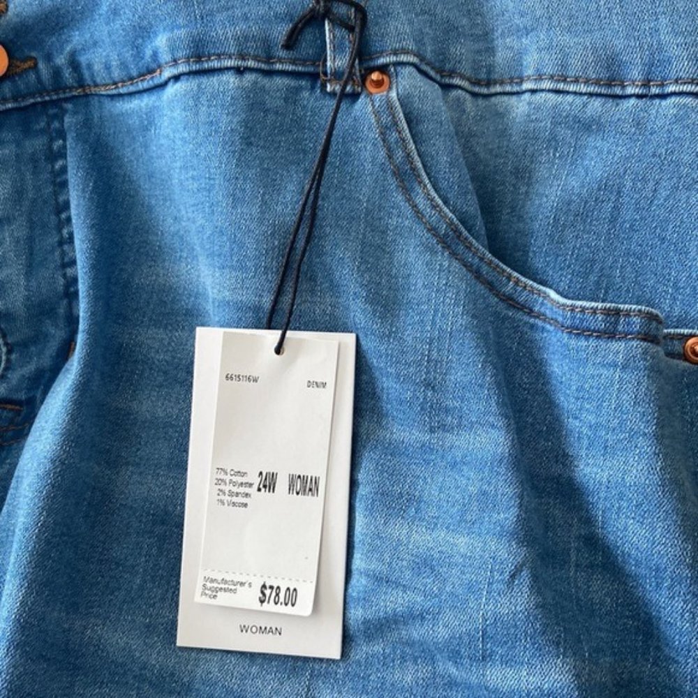 For the Republic distressed capri Jeans pants - Picture 7 of 7